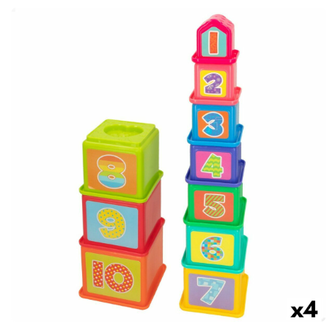 Stacking Blocks PlayGo 4 Units 10,2 x 50,8 x 10,2 cm