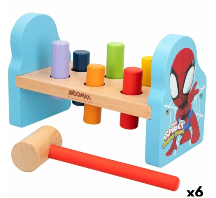 Skills game Spidey 8 Pieces 21,5 x 14 x 10,5 cm (6 Units)